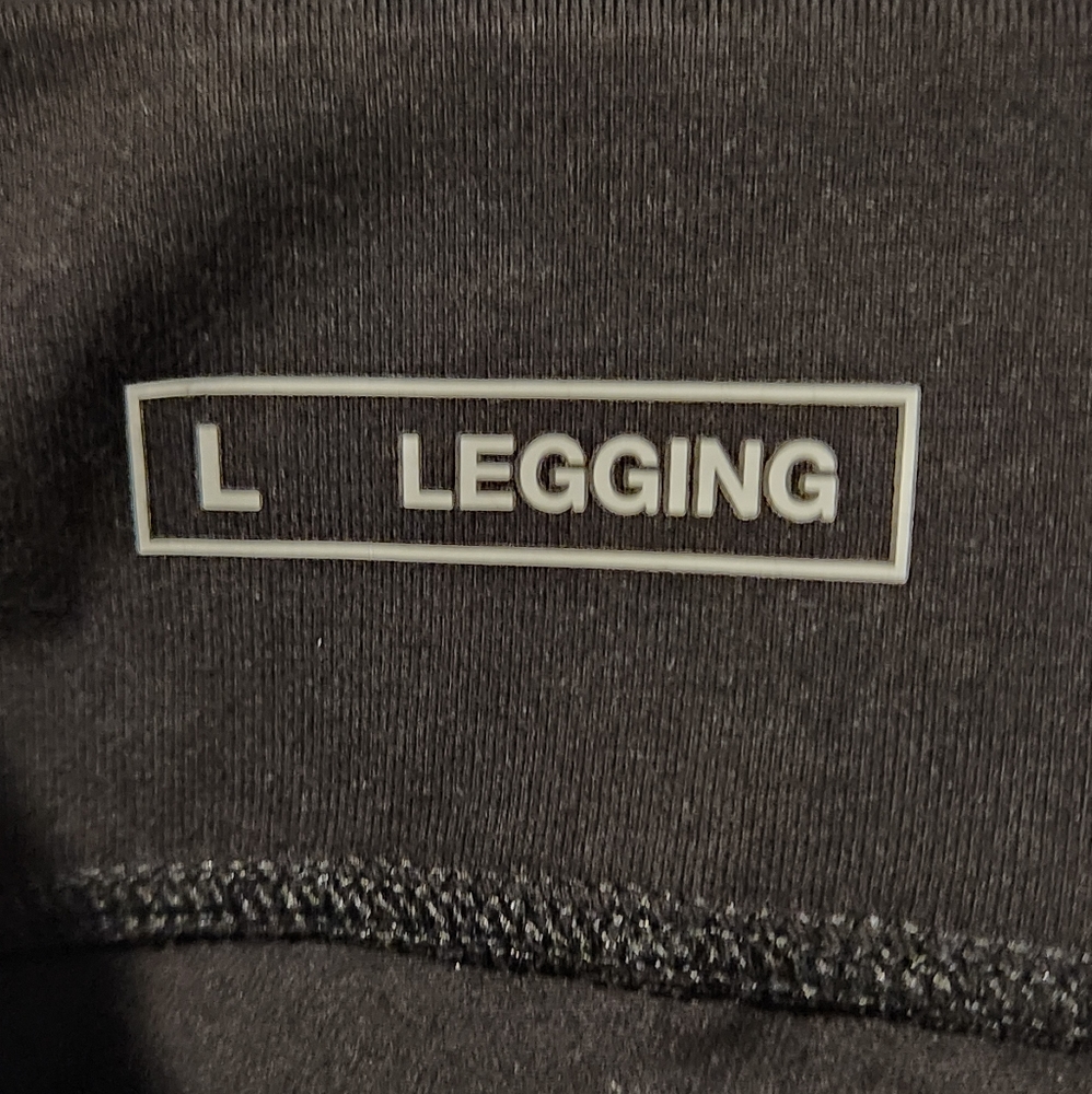 Sonoma brand size L black cinched ankle leggings - Picture 4 of 6